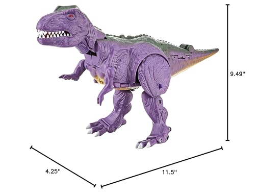 Transformers Vintage Beast Wars Predacon Megatron Action Figure - Retro Packaging & Water-Squirting T. rex Mode for Ages 8+
