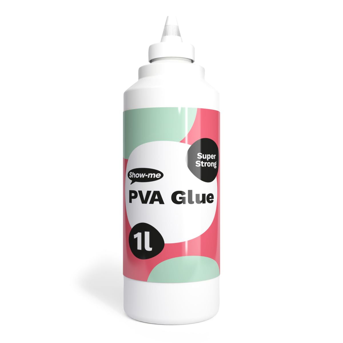 SHOW-ME PVA Glue - 1 Litre | Strong Adhesive | Dries Clear