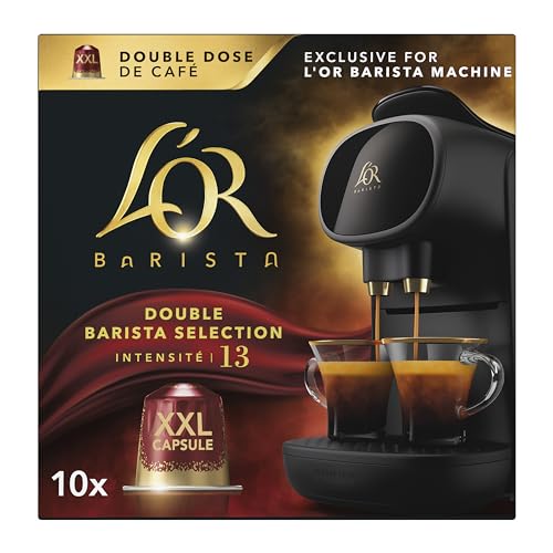 L'OR BARISTA Double Barista Selection XXL Aluminium Coffee Capsules (5 x 10 Pods) for L'OR BARISTA Machines