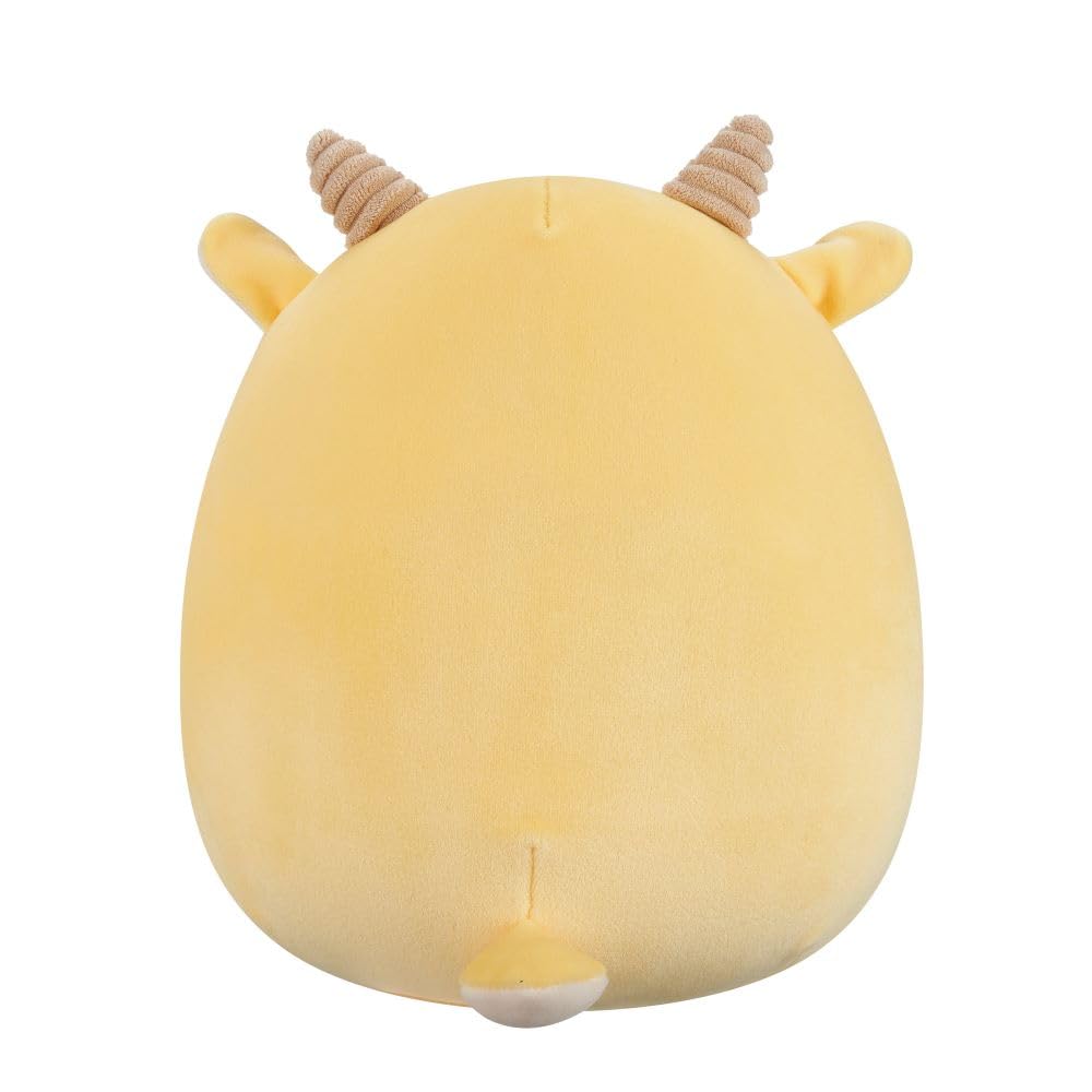 Squishmallows Miel the Yellow Goat Plush - 7.5 Inch Soft Stuffed Animal for Kids 3+