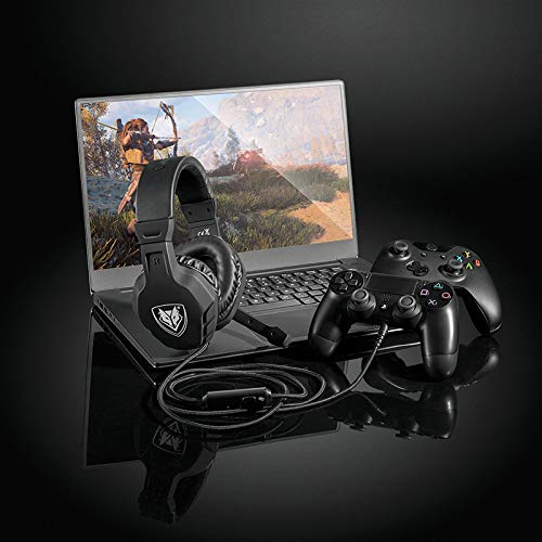 NUBWO U3 3.5mm Gaming Headset for PC, PS4, PS5, Xbox One, Nintendo Switch, Laptop 2