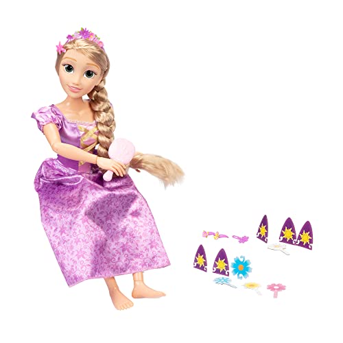 Disney Princess Playdate Rapunzel Doll - 32 Inches Tall | Highly Articulated | Includes Hair Accessories 3