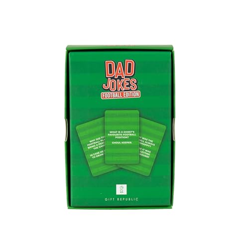 Gift Republic Football Dad Jokes - 100 Card Pack with Football-Themed Puns 9