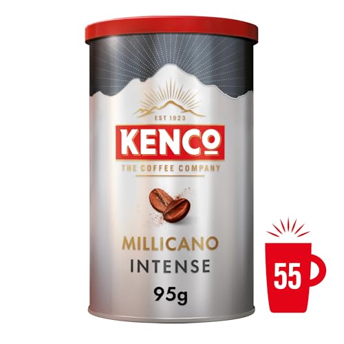 Kenco Millicano Americano Intense Instant Coffee 95g (Pack of 6 Tins, Total 570g)