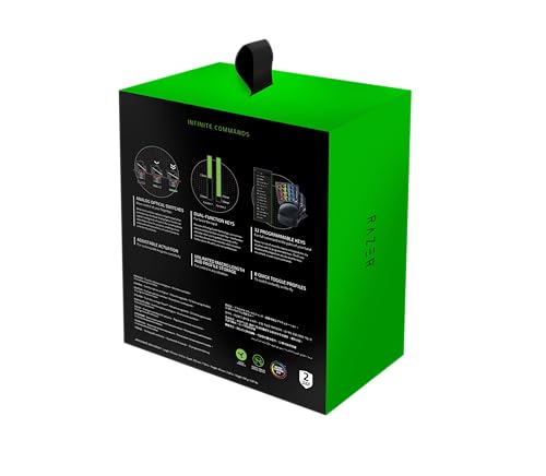 Razer Tartarus Pro Gaming Keypad - 32 Programmable Keys with Analog Optical Switches