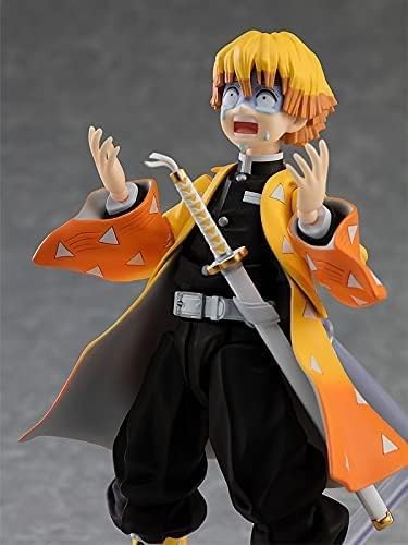 Max Factory Figma Demon Slayer: Kimetsu no Yaiba - Zenitsu Agatsuma Articulated Figure (M06746)