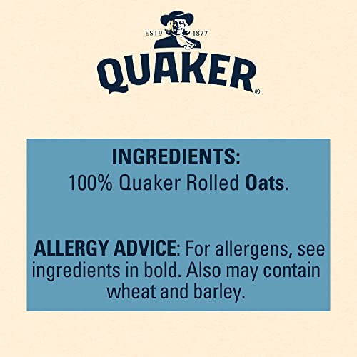 Quaker British Porridge Rolled Oats 1kg