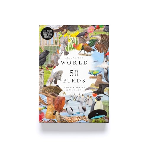Around the World in 50 Birds: 1000-Piece Jigsaw Puzzle by Laurence King Publishing 13
