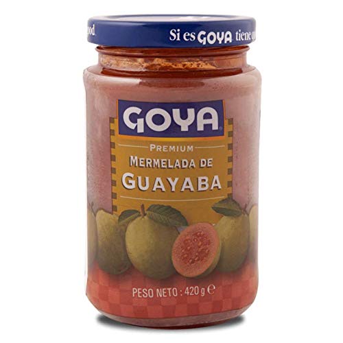 Goya Guava Jam - Authentic Tropical Flavor | 45% Guava Pulp | 420g Jar 1