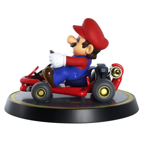 First4Figures Mario Kart Mario PVC Figurine Statuette (MARIO KART - Mario - Statuette Standard)