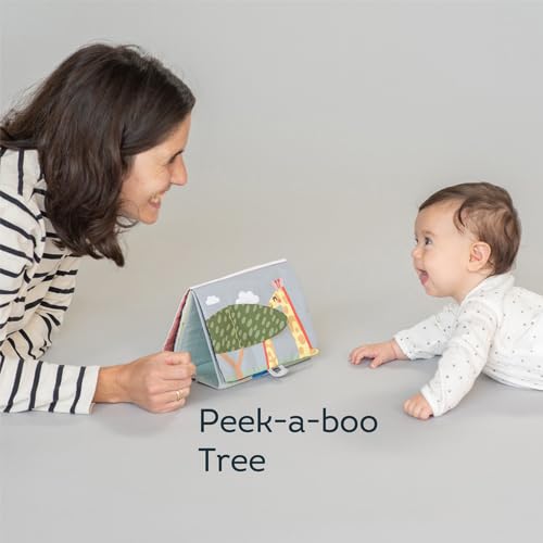 Taf Toys Savannah Tummy Time Book - Double-Sided Sensory Play for Newborns & Babies (0-3 Months+) 9