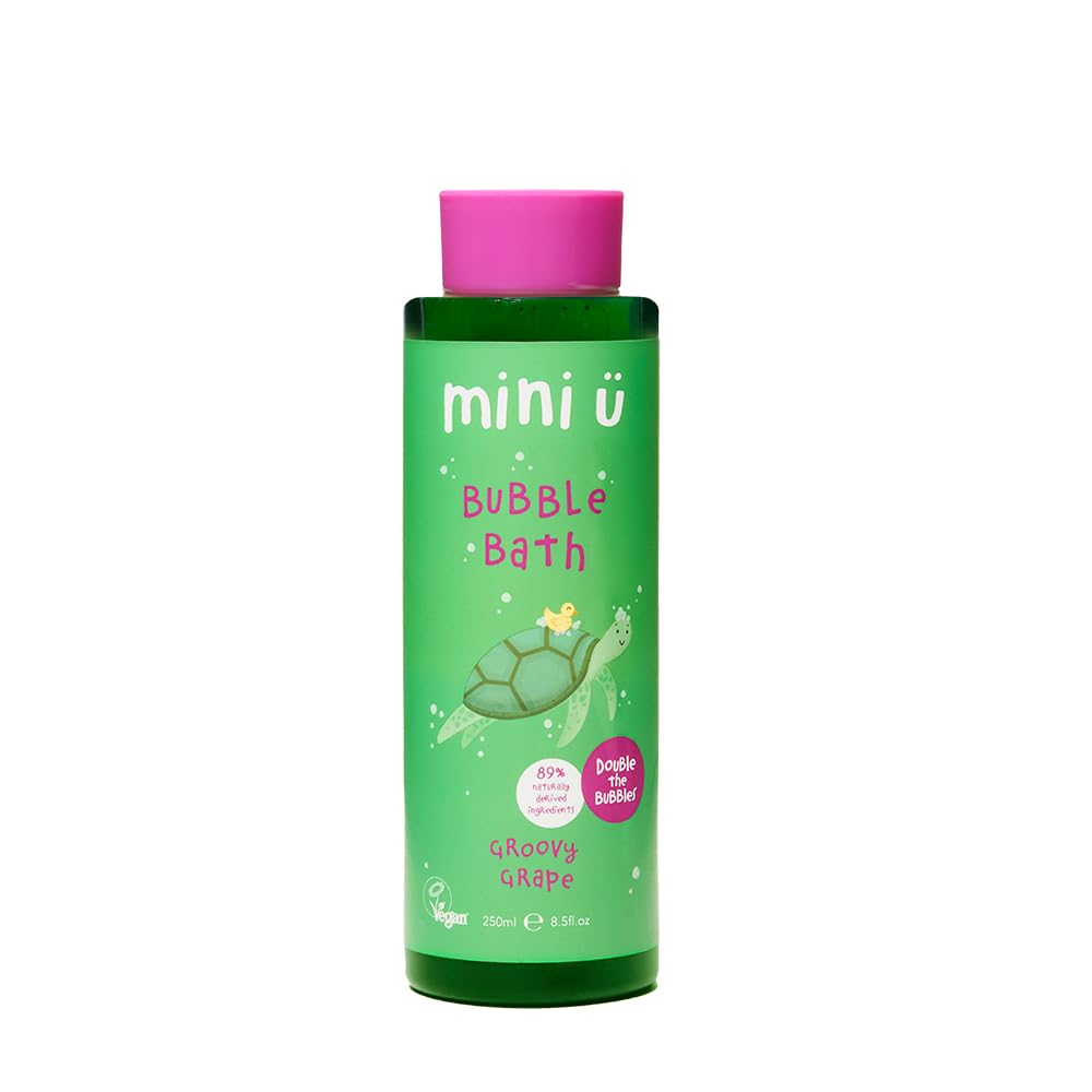Mini-U Groovy Grape Bubble Bath - 250 ml, Kids, Green