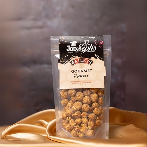 Joe & Seph's Bailey's Popcorn (70g) - Gourmet Air-Popped Caramel Popcorn with Baileys Irish Cream Flavor 5