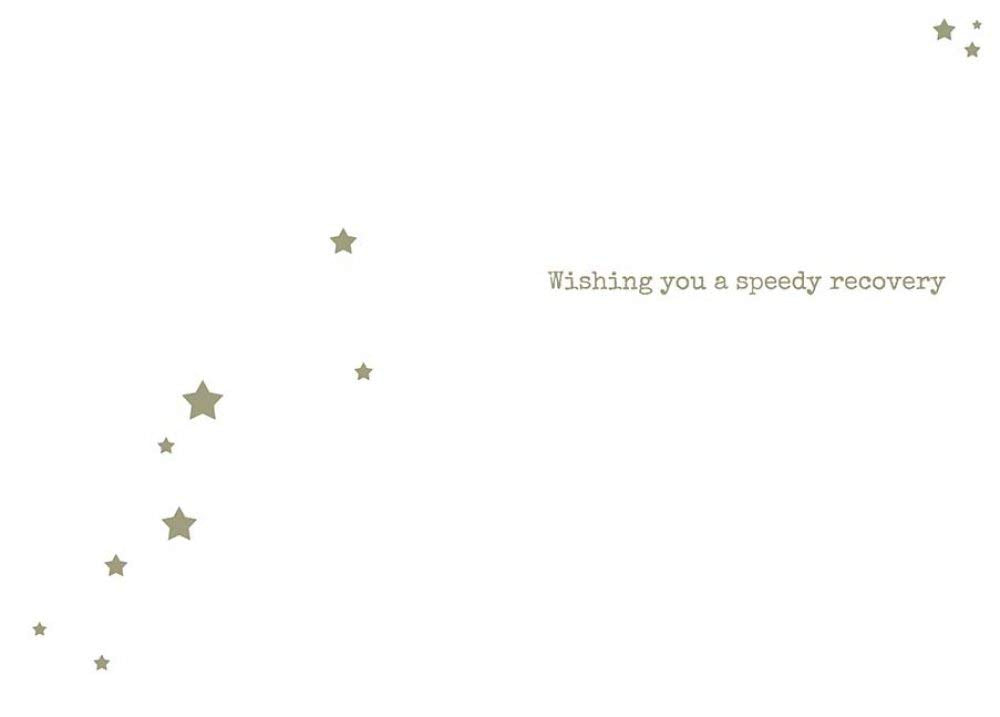 Piccadilly Greetings Get Well Card - Teddy Photo Design | 7 x 5 Inches | Includes Envelope