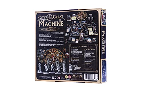 CrowD Games City of The Great Machine Board Game (CGA07001)