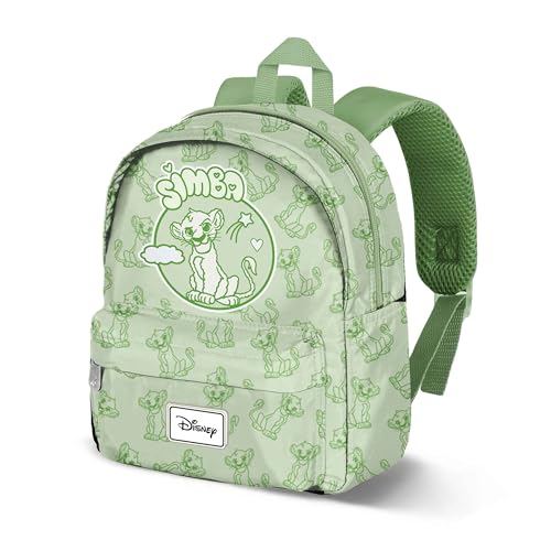 Disney Lion King Cutie-Joy Preschool Backpack (Green, 22x27 cm)