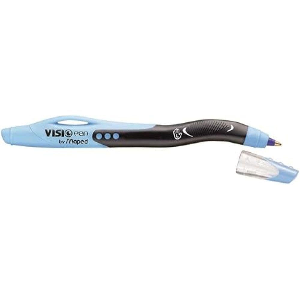 Maped Visio Left-Handed Ballpoint Pen - Blue Ink - Ergonomic Design for Left-Handed Writers - Perfect for Kids & Adults at School or Work 3