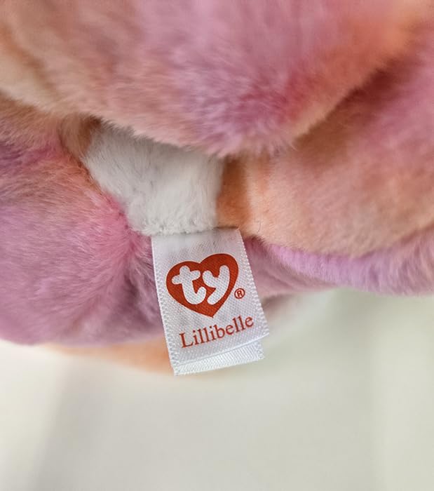 TY Lillibelle Cat Plush Toy - 15cm Soft Huggable Companion | Pink | Ages 1+ 4