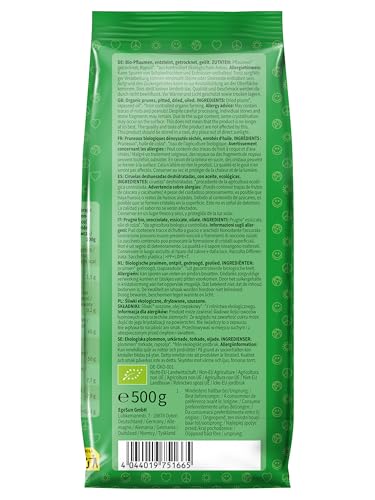 Mundo Feliz - Organic Dried Pitted Prunes 2 x 500 g 8