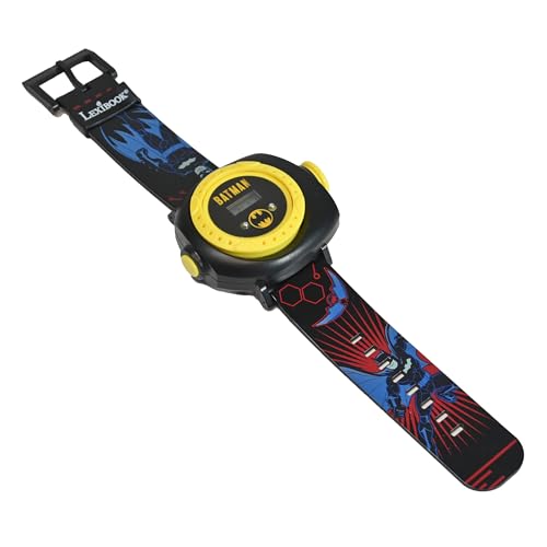 LEXIBOOK Batman Digital Projection Watch for Children Age 3+ | Projects 20 Images | Black/Yellow 2