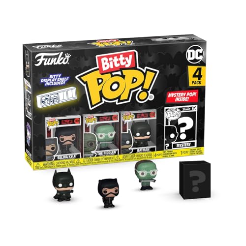 Funko Batman 85th - Catwoman Bitty Pop! Collectible Figure Set with Mystery Mini Figure (81128)