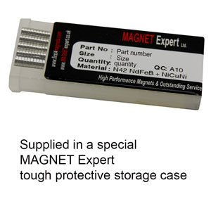 FIRST4MAGNETS N42 Neodymium Disc Magnets | 10mm Dia x 4mm Thick | Pack of 20 | Nickel Coated 4
