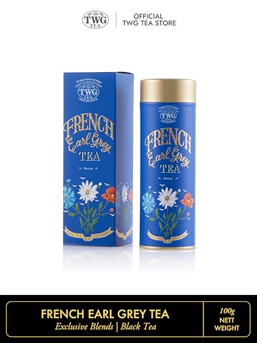 TWG Tea French Earl Grey Loose Leaf Black Tea with Bergamot & Blue Cornflowers 11