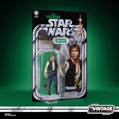 Star Wars The Vintage Collection Han Solo Action Figure, A New Hope 9
