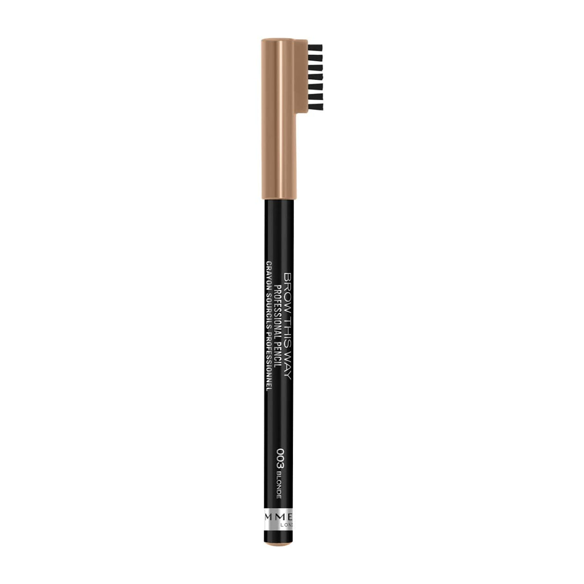 Rimmel Brow This Way Eyebrow Pencil - Blonde | Long Lasting | 4g