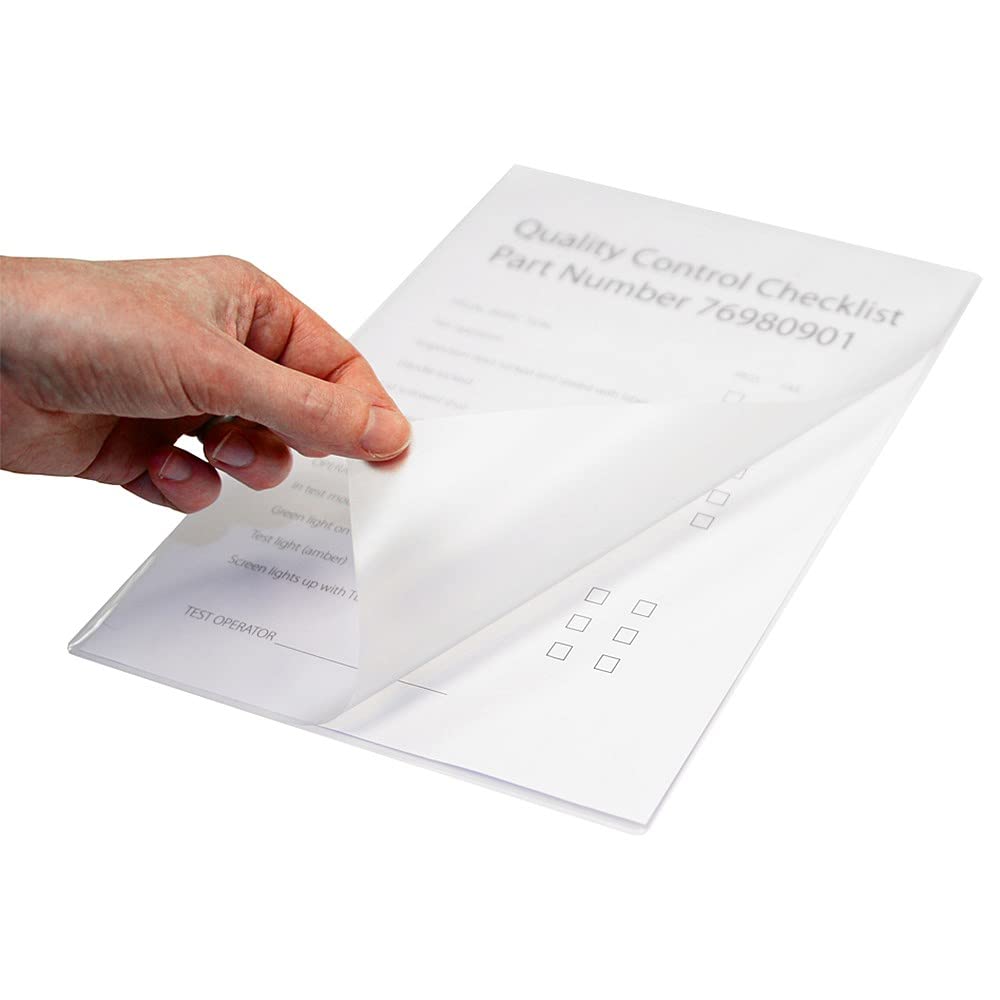 Q-Connect A4 Laminating Pouches - 100 Micron Thickness | Pack of 100 | KF04115