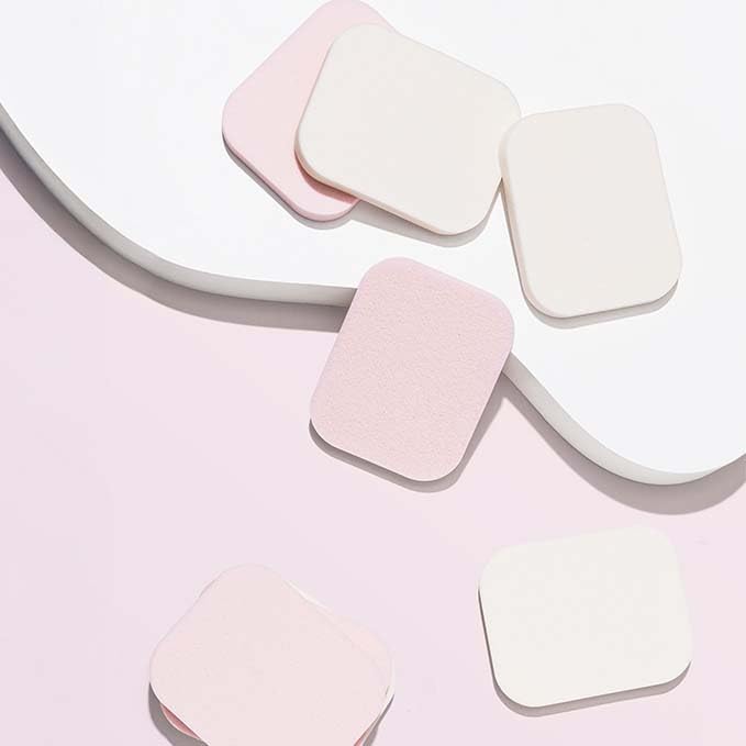 Truyu Makeup Sponges - Value Pack of 20, Rectangle, Pink, Latex-Free 5