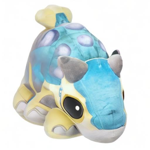 Jurassic World Plush Ankylosaurus Bumpy - 15-inch Roar-Sound Dinosaur Toy for Ages 3+