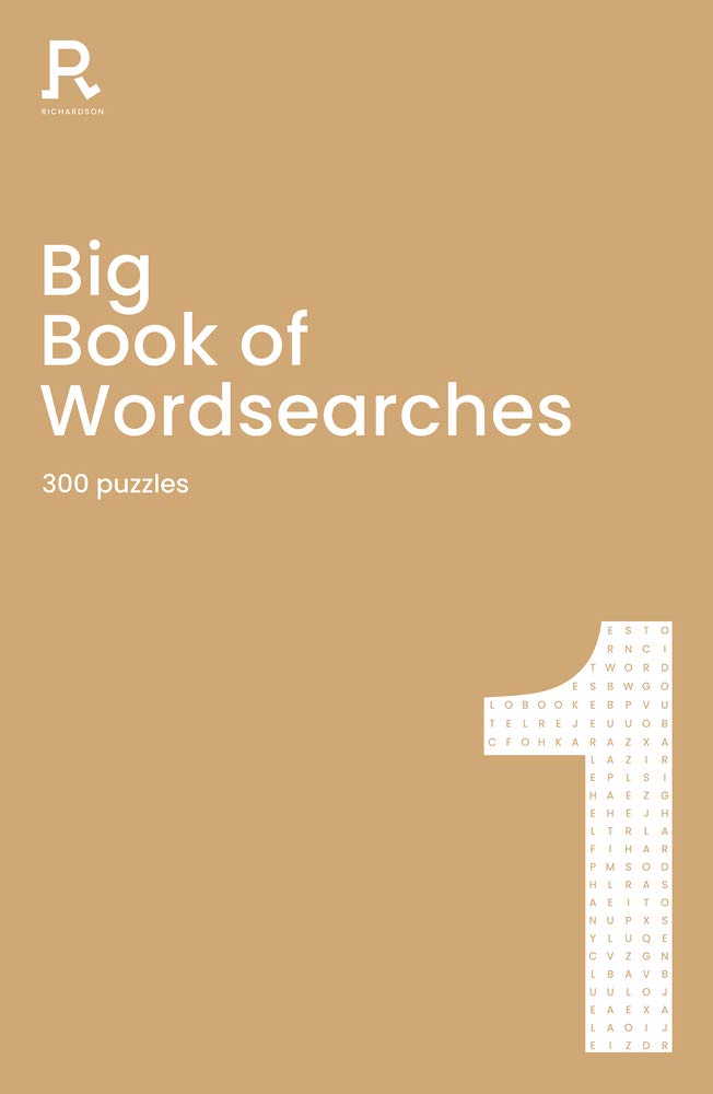 Richardson Publishing Group Big Book of Wordsearches Book 1 - 300 Puzzles | Paperback | English 1