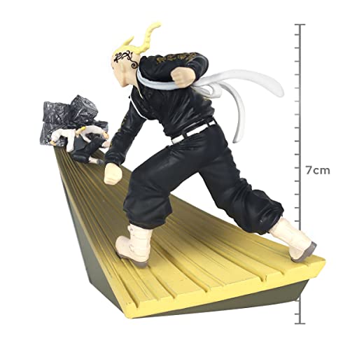 Tokyo Revengers Megahouse Petitrama Series Trading Figure - 8 cm Toman Heroic Scene Collectible