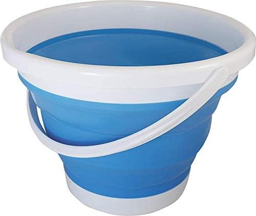 Coghlan's Collapsible Bucket 10L - Foldable, Durable, and Space-Saving Utility Bucket for Camping, RV, and Outdoor Activities