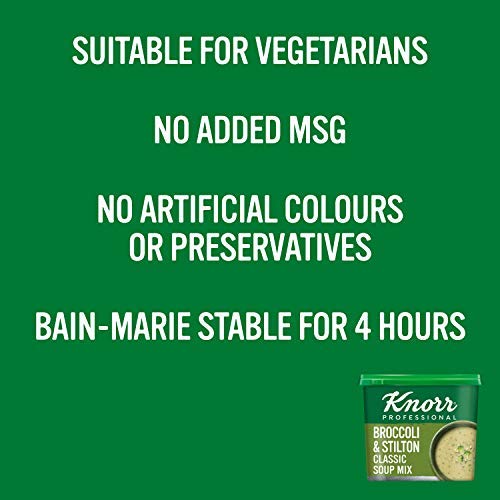 Knorr Classic Broccoli and Stilton Soup Mix - Makes 25 Portions (4.25L Yield) | Vegetarian 2