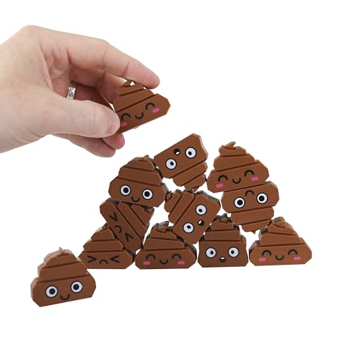 Gift Republic Tumbling Turds Stacking Game - Poo-Themed Family Fun for Kids 5