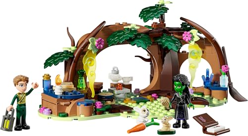 LEGO Wicked Elphaba's Retreat - Forest Building Toy with 2 Mini Dolls & Animal Figures for Ages 7+ 18