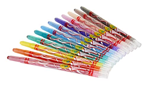 Crayola Twistables Crayons, multicolores, paquet de 24