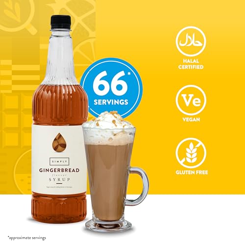 Simply - Gingerbread Syrup 1 Litre
