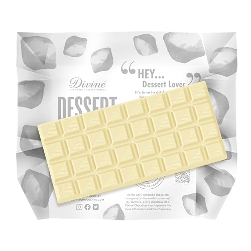 Divine - Chocolate Dessert Bar 26% White Chocolate Lemon Cheesecake with Lemon Crisp