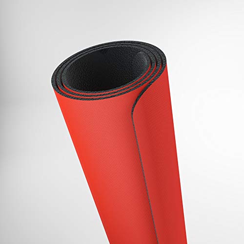 Gamegenic Prime 2mm Playmat - Red | Natural Rubber | Anti-Slip Backing 5