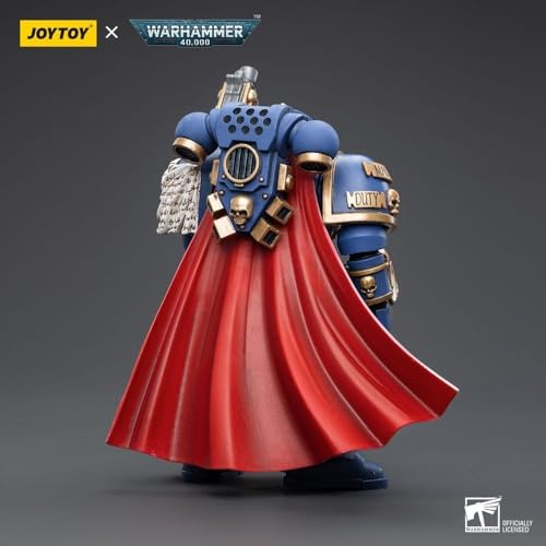 JoyToy Bloomage Tech - WH40K Ultramarines Honour Guard 1/18 Scale Figure - Highly Detailed Collectible for Ages 15+