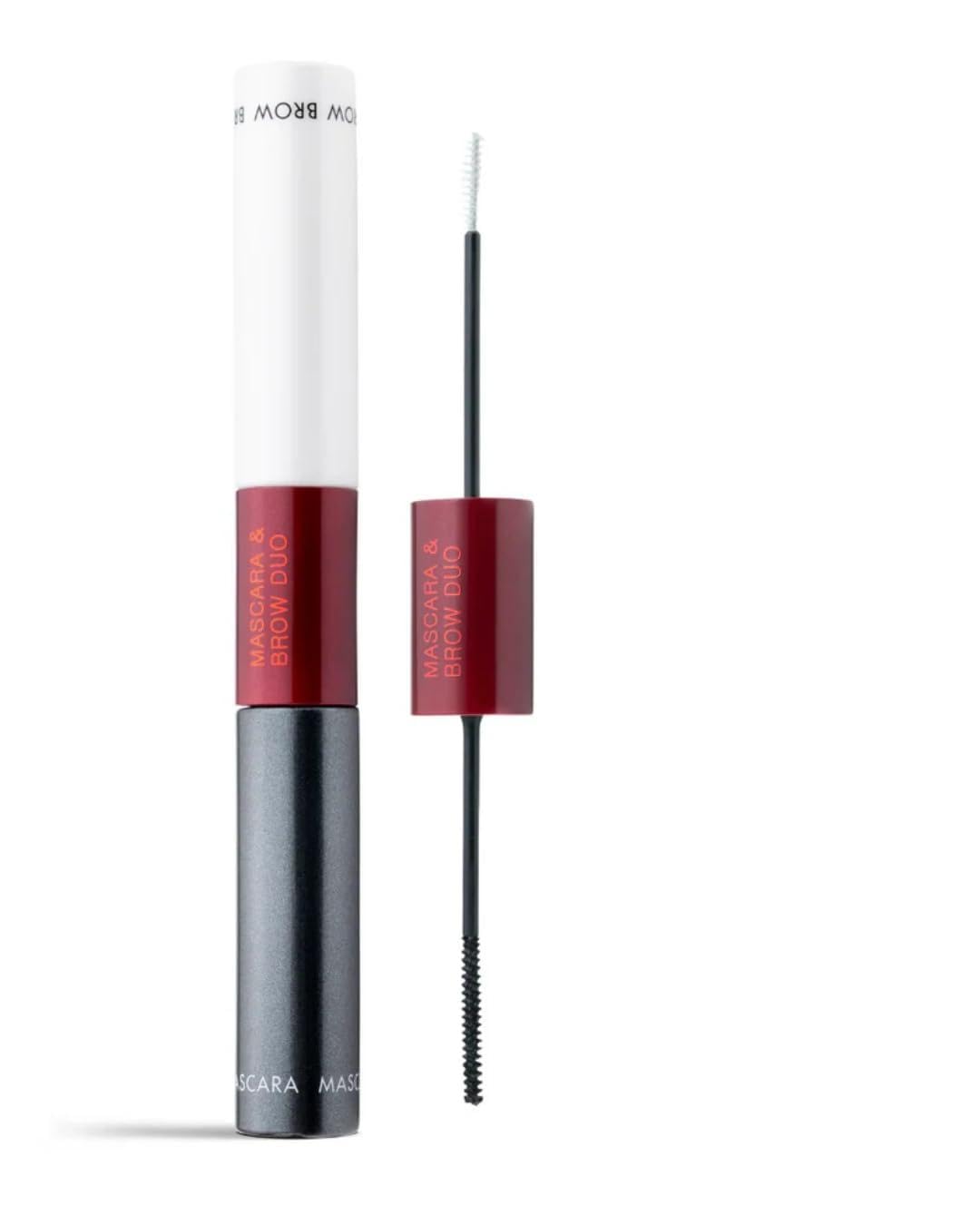 Ruby Hammer Mascara & Brow Duo - Lengthen, Define, Nourish | Black Gel Formula | 8g