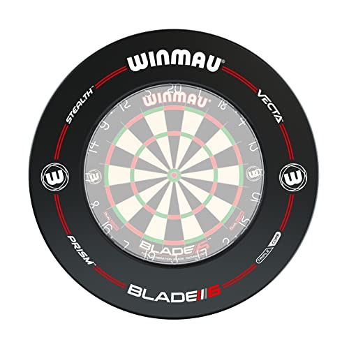 WINMAU Pro-Line Dartboard Surround - 70cm x 70cm Protective Dartboard Wall Guard for Home, Club, or Pub Use