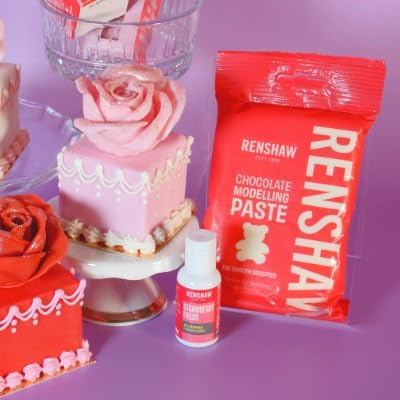 Renshaw White Chocolate Modelling Paste - 250g | Sets Firm | Easy to Use for Cake Decorating 3