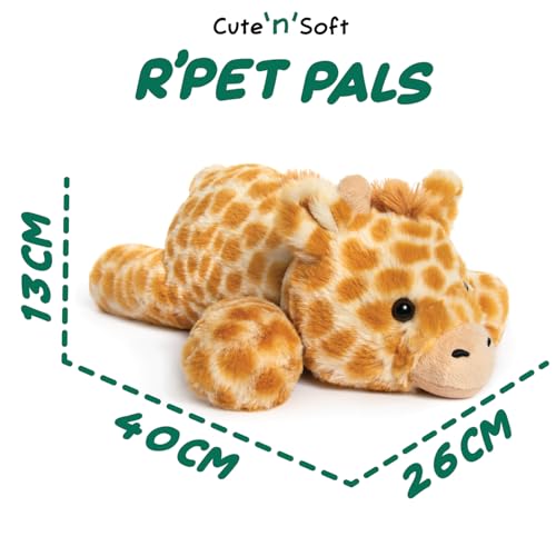 Lesser & Pavey RPET Pals Gina Laying Giraffe Plush - Eco-Friendly Stuffed Animal for Kids 10