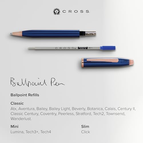 Cross Ballpoint Refill - Medium Black Ink (8513-2), 2 per Card 7