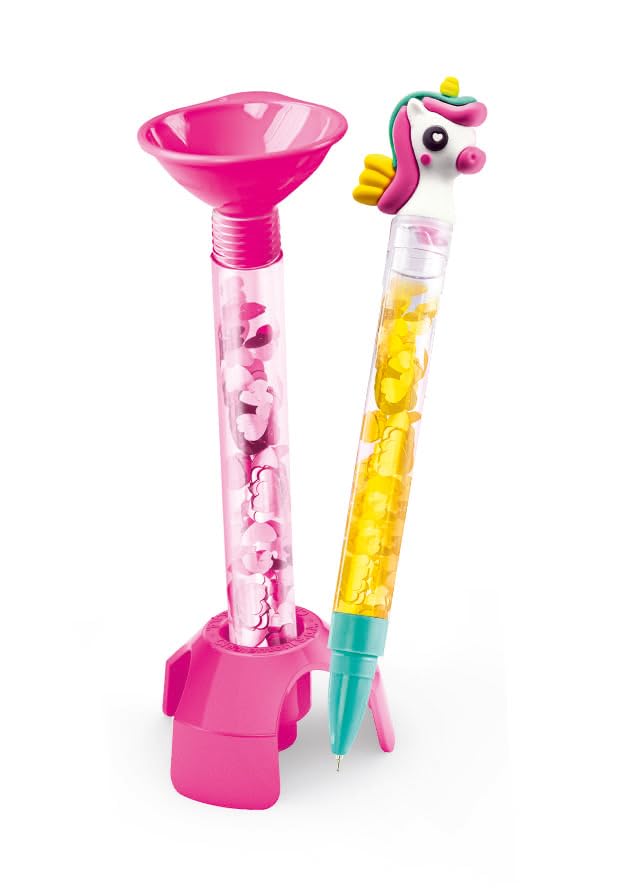 Clementoni Idea - Create Your Penso: Fantasy Crafting Kit | Personalised Pens | Ages 6+ 5