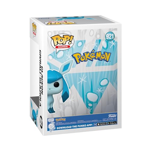 Funko Pop! Pokemon - Glaceon Jumbo Vinyl Figure (Model Number: 12345)